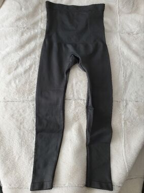 Shapermint Black Women's High-Waist Shaping Leggings M